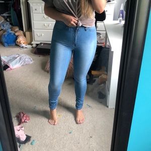 High rise fashion nova jeans